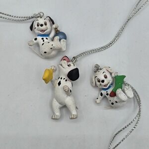 101 Dalmatians Mini Ornament Set of 3 Vintage Disney